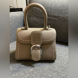 Delvaux Brillant Mini Surpiqué